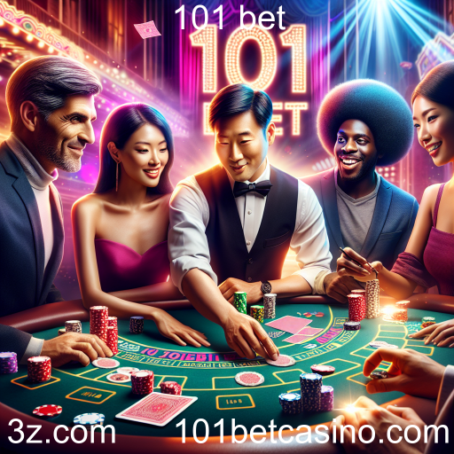 Experiência Imersiva em Jogos Ao Vivo no 101 Bet
